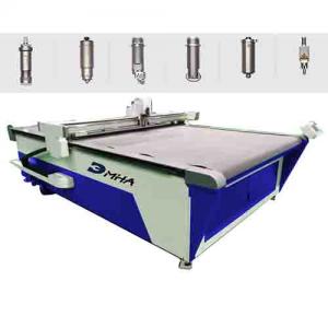 DMHA flatbed CNC Digital & Automatic Knife Cutting Machine For Packaging