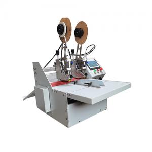 Double Side Automatic Adhesive Tape Cutter Applicator Tear Tape Application Machine