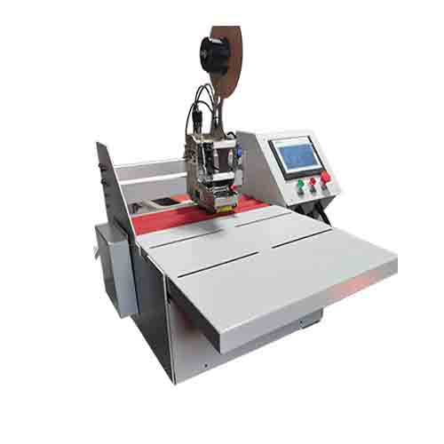 Double Side Automatic Adhesive Tape Cutter Applicator Tear Tape Application Machine