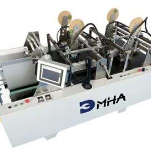 DMHA-A800 automatic double sided tape applicator machine/paper taping machine DAAP