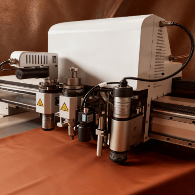 What industries are vibrating knife cutting machines applied in?
