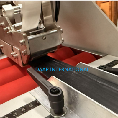 Special Adhesive Applicator for Arc‑Shaped Plastic Wiring Ducts