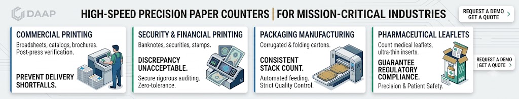 The Ultimate 2026 Guide to Boosting Printing and Packaging Efficiency —— Paper Counting Machine