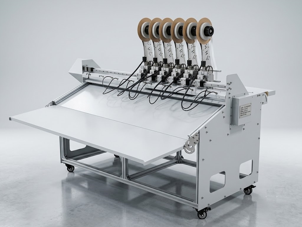 DMHA-1800 Large Format Automatic Taping Machine: Built for Posters and Display Boards DMHA-1800 Large Format Automatic Taping Machine: Built for Posters and Display Boards