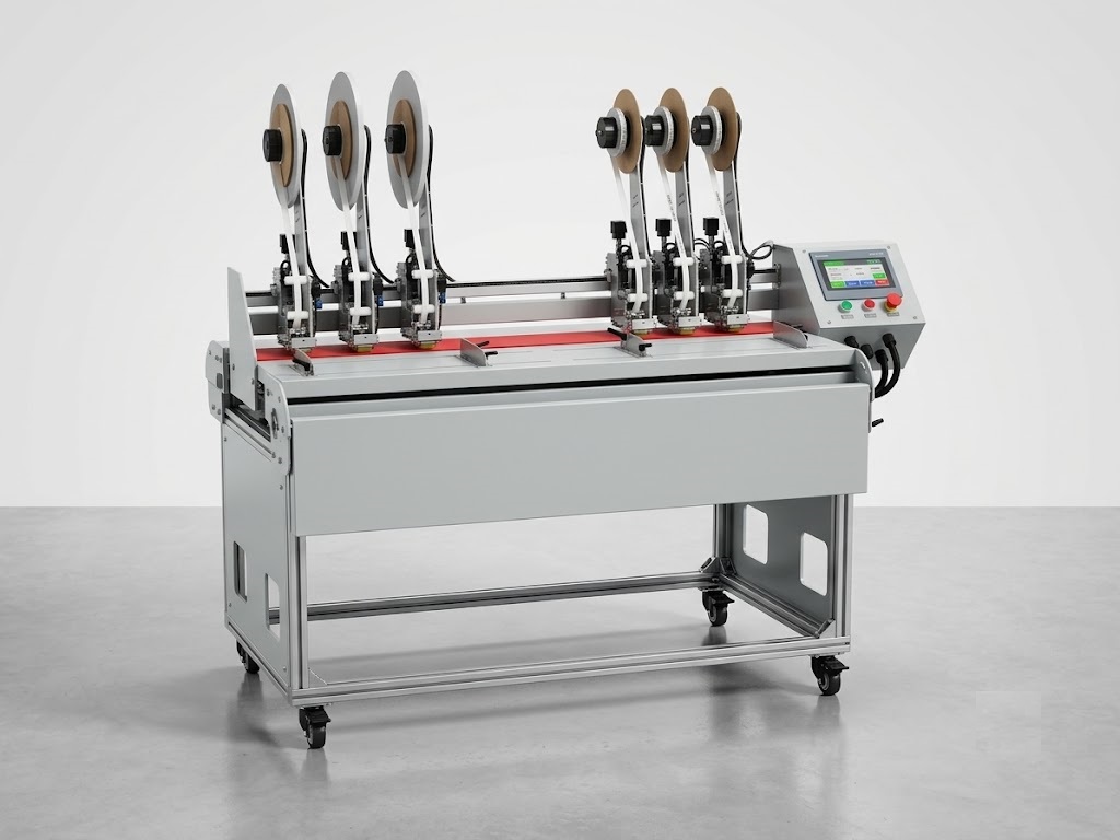 DMHA-1800 Large Format Automatic Taping Machine: Built for Posters and Display Boards DMHA-1800 Large Format Automatic Taping Machine: Built for Posters and Display Boards