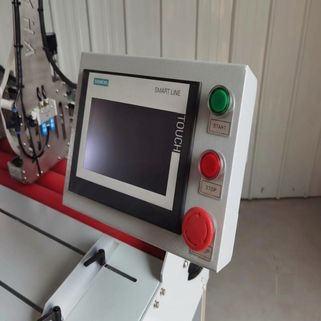 DMHA-520 Tape Applying Machine for Transparent PVC with 3M Electrical Tape DMHA-520 Tape Applying Machine for Transparent PVC with 3M Electrical Tape