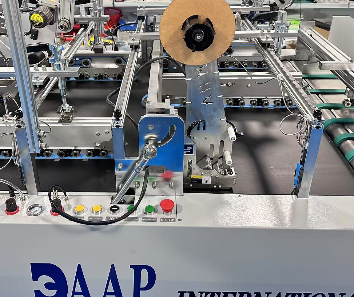Automatic Positioning and Paper Feeding in Large-Format Taping Machines