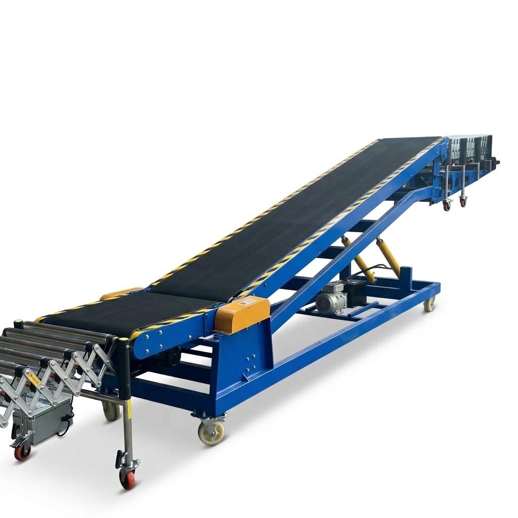 DMHA-BC600\800 Pvc Belt Loading Unloading Conveyor