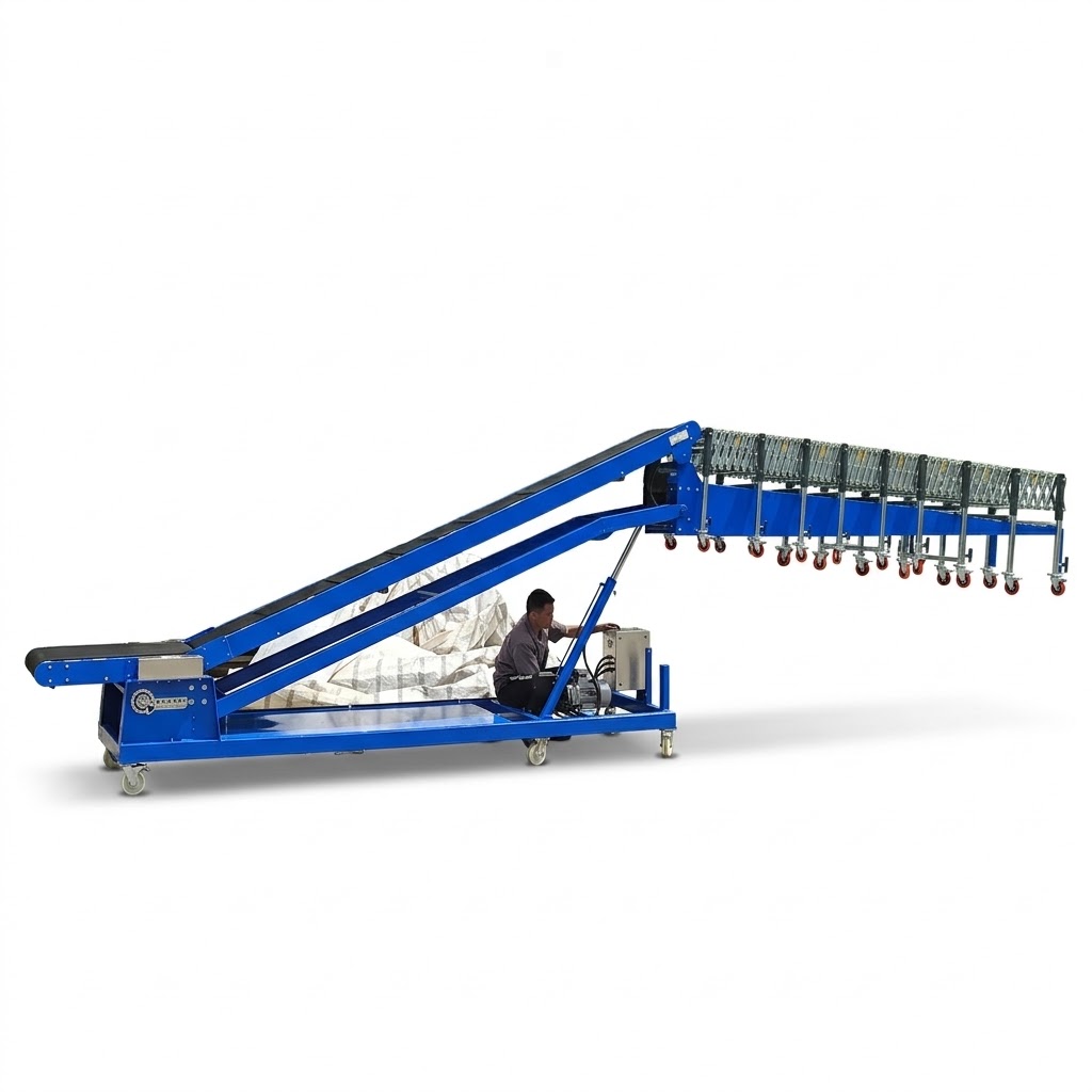 How Hydraulic Climbing Conveyors Improve Truck Loading and Unloading Efficiency How Hydraulic Climbing Conveyors Improve Truck Loading and Unloading Efficiency