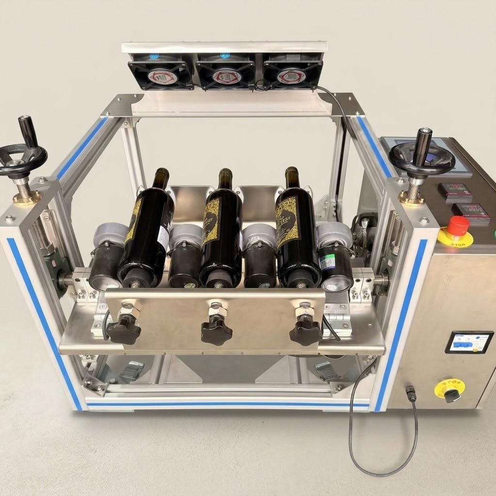 DMHA-LF30 Automatic Glass Bottle Wax Sealing