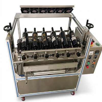 Automatic Wax Sealing Machine with Bottle Neck Stamping Function